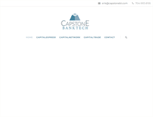 Tablet Screenshot of capstonebanktech.com